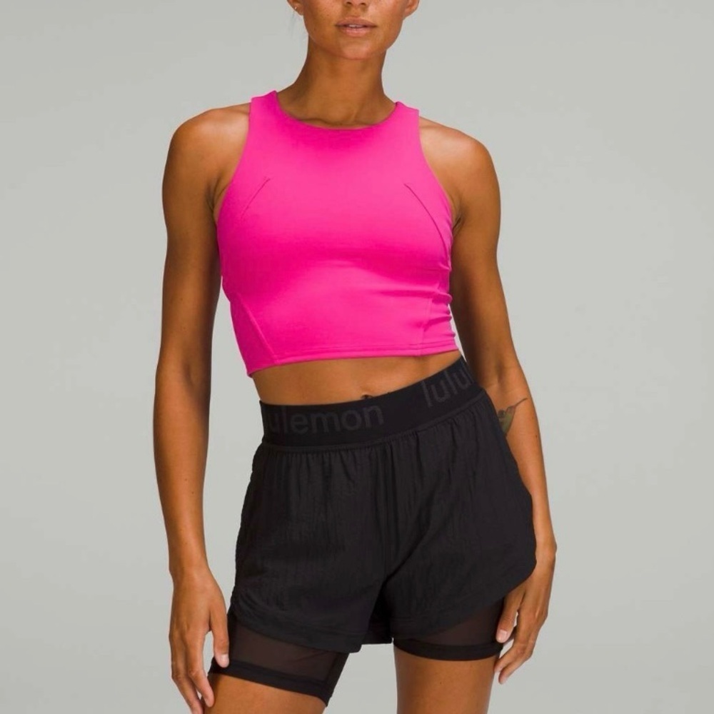Lululemon Invigorate Training Tank – Sonic Pink – Size 8 and 2 Like New - Picture 3 of 9